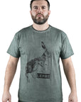 T-Shirt Vient Lepre Mezza Manica 1761 Verde
