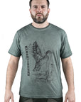 T-Shirt Vient Lepre Mezza Manica 1761 Verde