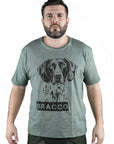 T-Shirt Vient Lepre Mezza Manica 1761 Verde