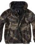 Giacca Brandit Estiva Bambino Windbreaker B6011 Darkcamo