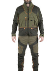 Completo Masseria Leggero hunting 84+74 Verde/Arancio Fluo