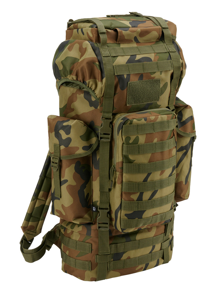 Brandit Bw Militare Urbano Zaino Combattimento Tattico 65L Esercito Zaino Scuro