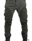 Pantalone Masseria Caccia Estivo 19 Verde/Arancio Fluo