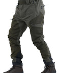 Pantalone Masseria Caccia Estivo 19 Verde/Arancio Fluo