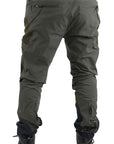 Pantalone Masseria Caccia Estivo 19 Verde/Arancio Fluo