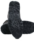 Scarpone Falcade In Pelle Fiore Marrone