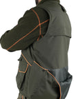 Gilet Masseria Da Caccia 14 Verde/Arancio Fluo