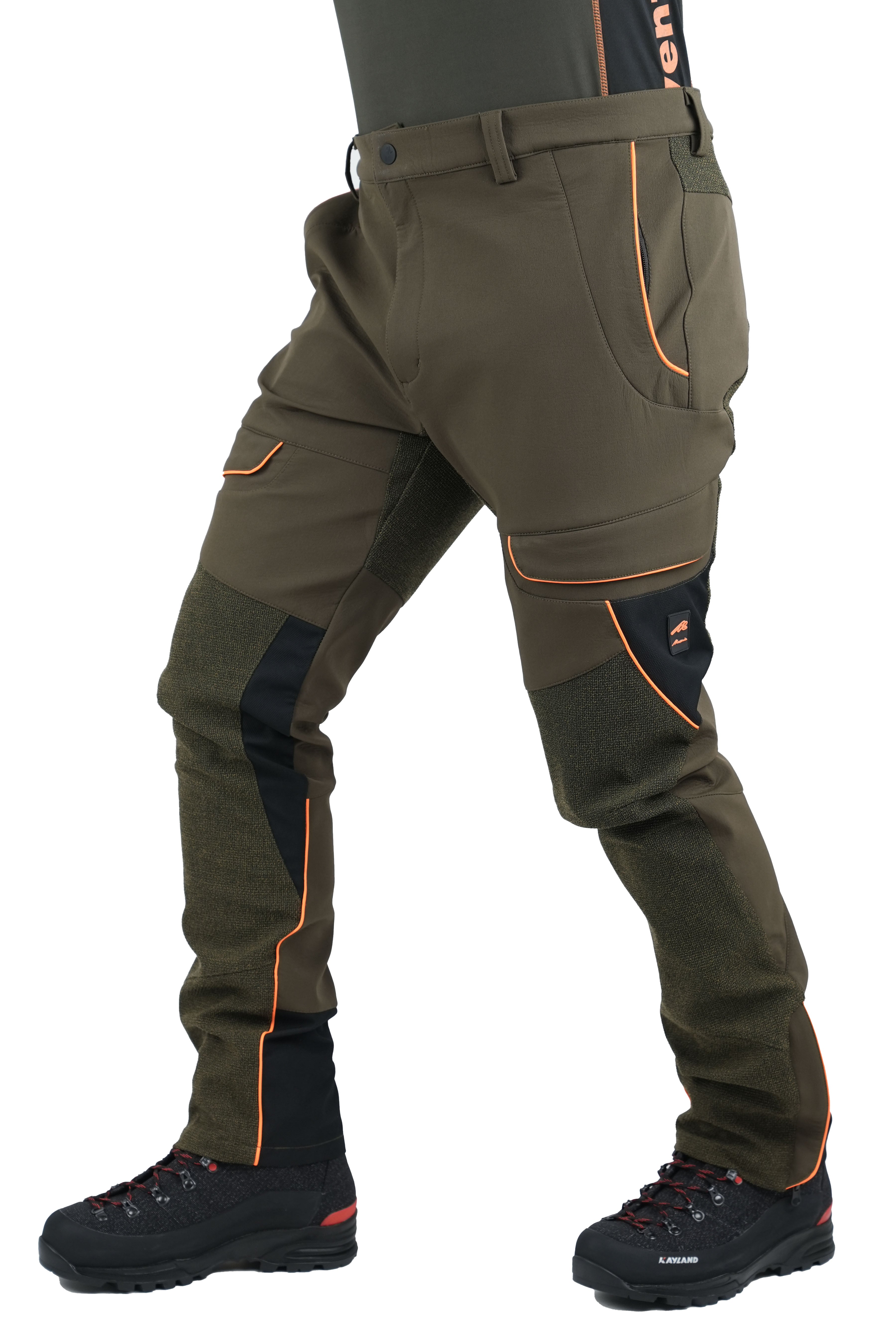 Pantalone Masseria 52 Arancio Fluo - Main Image