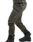 Pantalone Masseria Caccia Estivo 19 Verde/Arancio Fluo