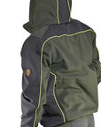 Giacca Vient Softshell VJ29 Verde/Arancio Fluo