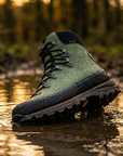 Scarpone da Caccia Rekord Top Special Verde in Nabuk