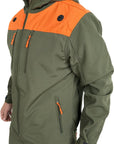 Giacca Vient Softshell New 71 Verde/Arancio