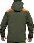 Giacca Vient Softshell New 71 Verde/Arancio