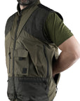 Gilet Masseria M16 Verde/Arancio Fluo