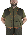 Gilet Masseria M16 Verde/Arancio Fluo