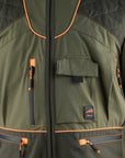 Gilet Masseria M16 Verde/Arancio Fluo