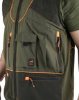 Gilet Masseria M16 Verde/Arancio Fluo