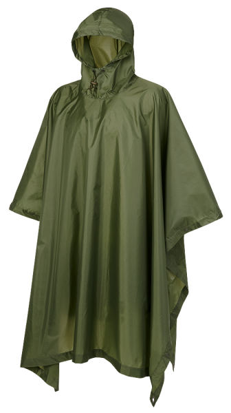 Poncho Brandit Ripstop Nero
