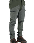 Pantalone Vient Softshell VP01 New Verde/Arancio Fluo