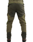 Pantalone Masseria Caccia Estivo M-Tex 74 Verde/Arancio Fluo