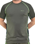 T-Shirt Masseria Adventure 73 Verde/Arancio Fluo