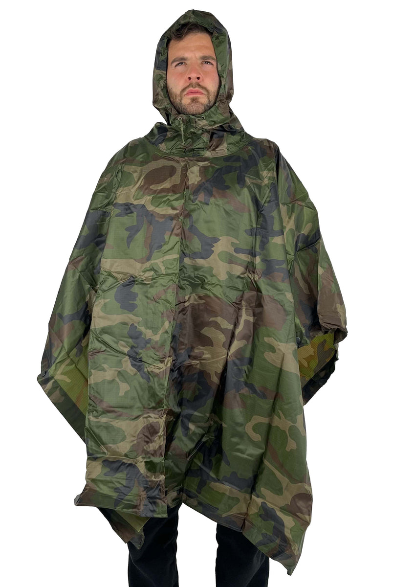 Poncho Angola U608100 Woodland – Caccia Megastore