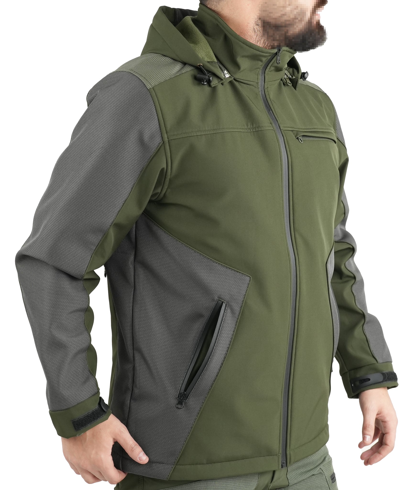 Giacca Softshell Vient VJ29 Verde Fluo