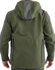 Giacca Vient Softshell VJ29 Verde/Arancio Fluo