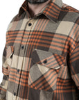 Camicia Masseria Flanella 13 Verde/Nero