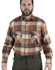 Camicia Masseria Flanella 13 Verde/Nero