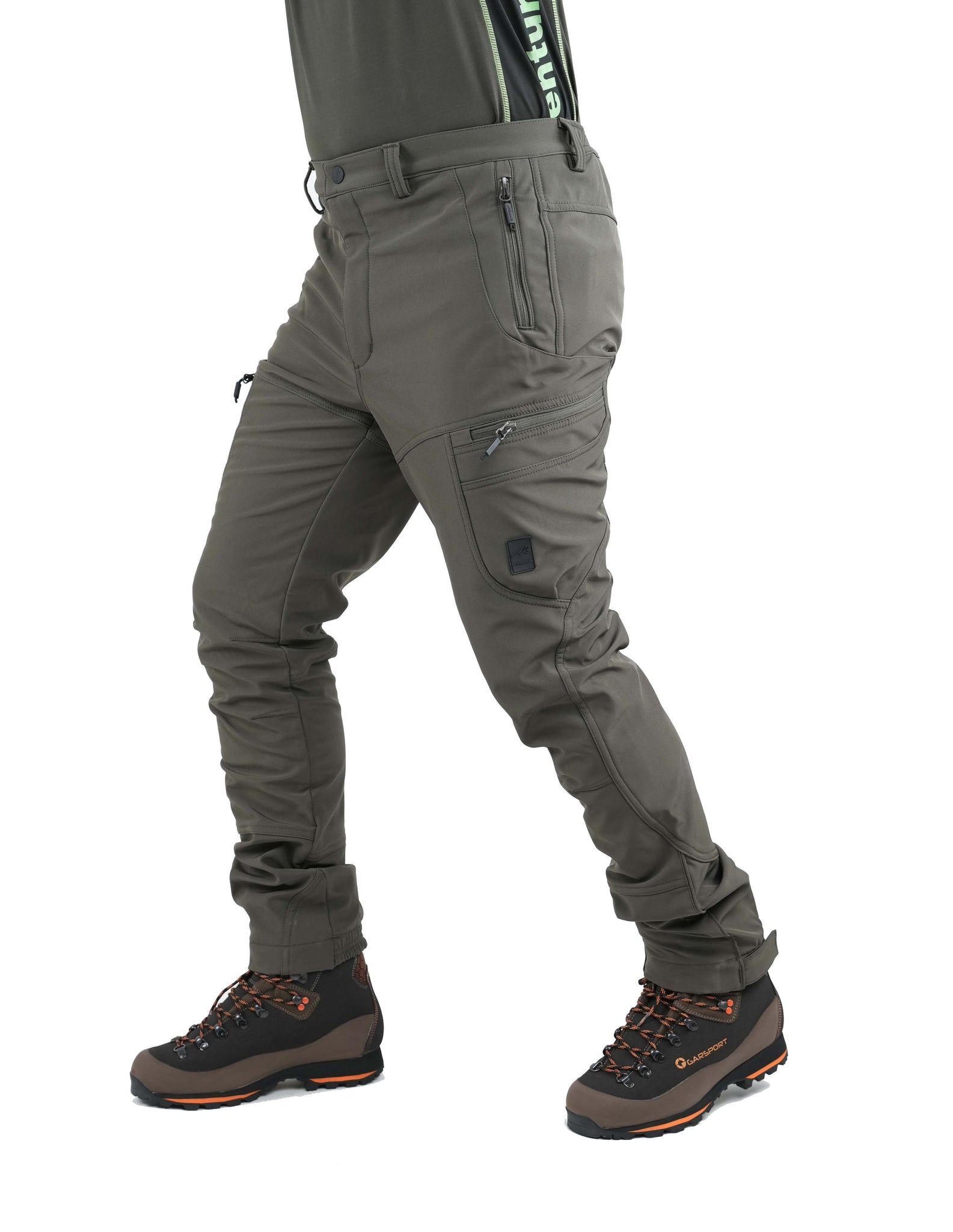 Pantalone Masseria SoftShell 18 Verde TonosuTono