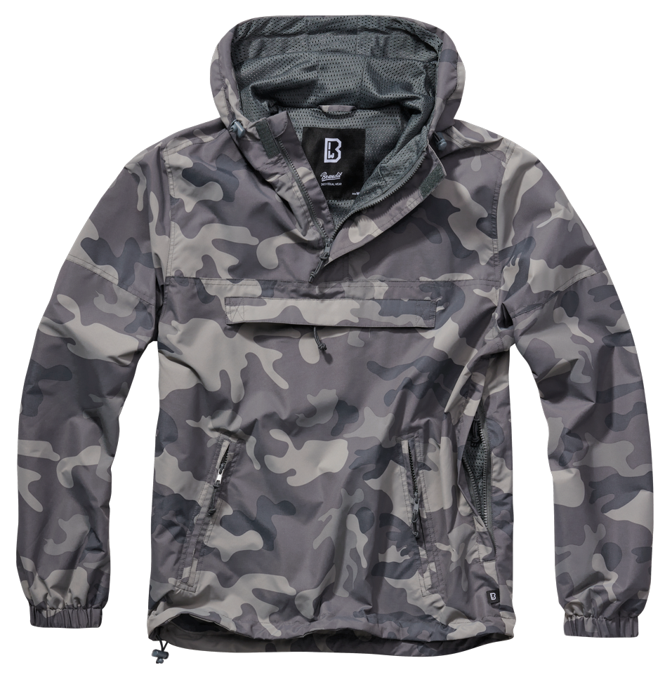 Giacca Estiva Brandit Windbreaker Greycamo B3162