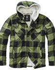 Giacca Brandit Lumber Hooded B3172 Verde/Nera