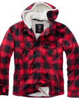 Giacca Brandit Lumber Hooded B3172 Rosso/Nera