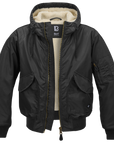 Bomber Brandit CWU Hooded Nero B3188