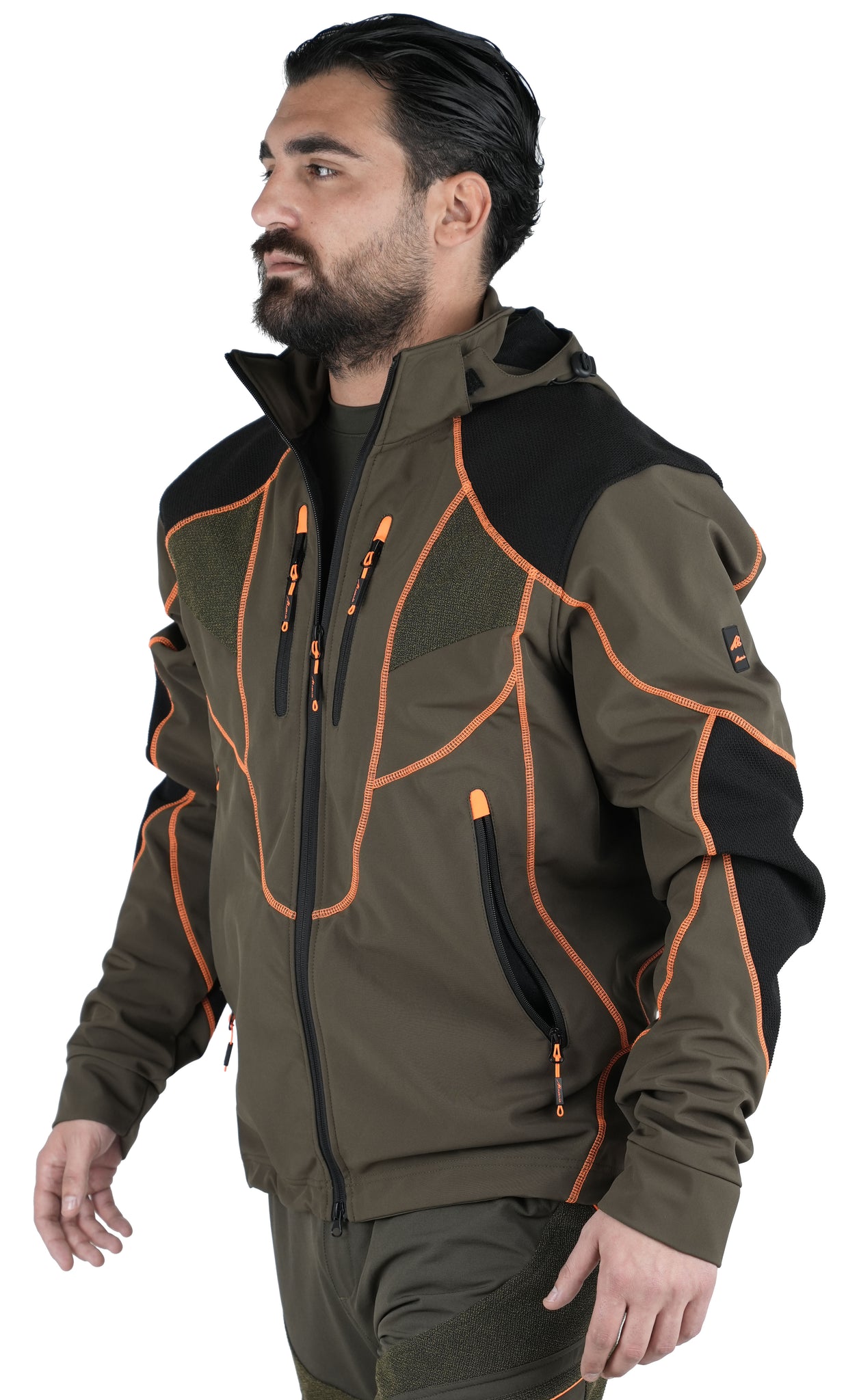 Giacca Caccia  Masseria Softshell 48NEW Arancio Fluo