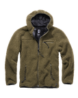 Giacca Brandit Teddyfleece Worker B5024 Verde