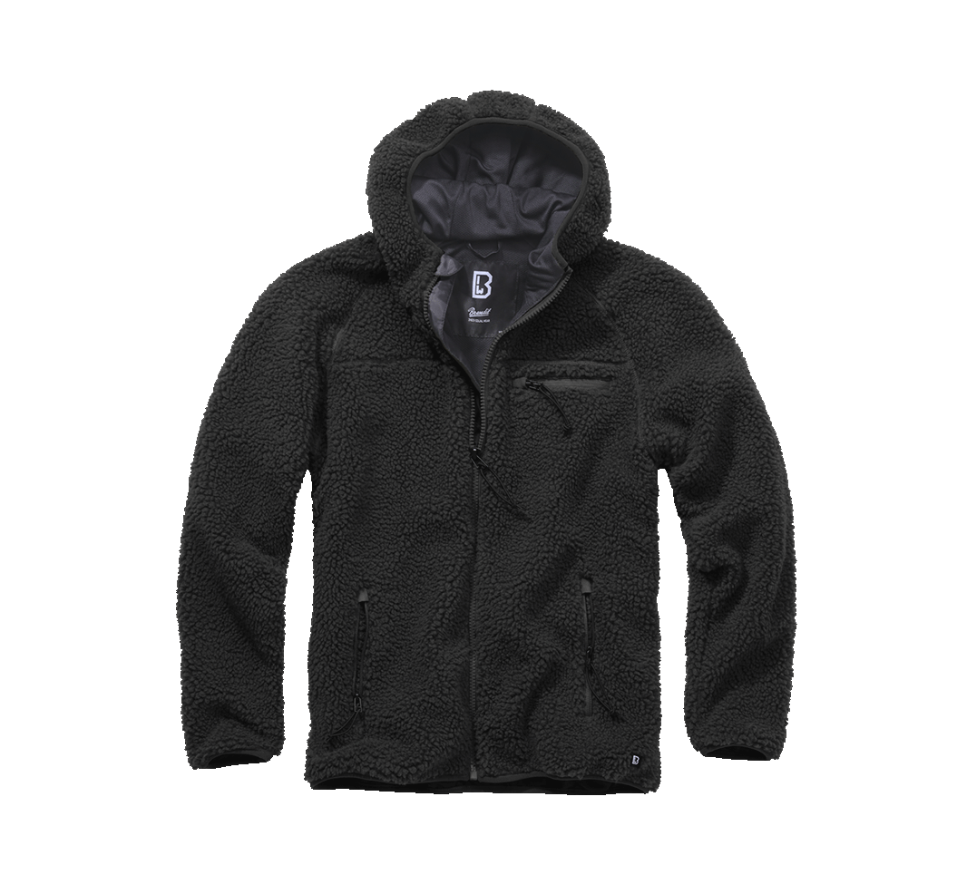 Giacca Brandit Teddyfleece Worker B5024 Nera