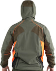 Giacca Masseria Outdoor Trekking 62 Verde/Arancio Fluo