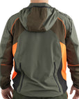 Giacca Masseria Outdoor Trekking 62 Verde/Arancio Fluo