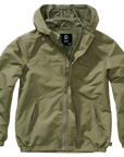 Giacca Estiva Bambino Brandit Windbreaker Verde B6011