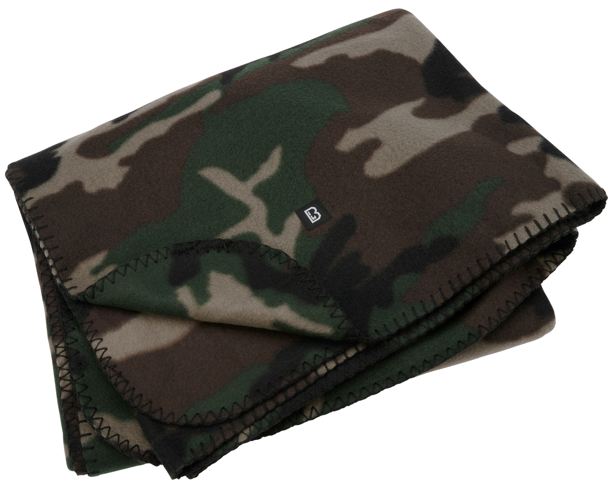 Coperta in Pile Brandit Flecktarn B7017