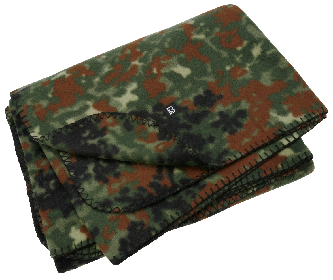 Coperta Brandit In Pile B7017 Flecktarn