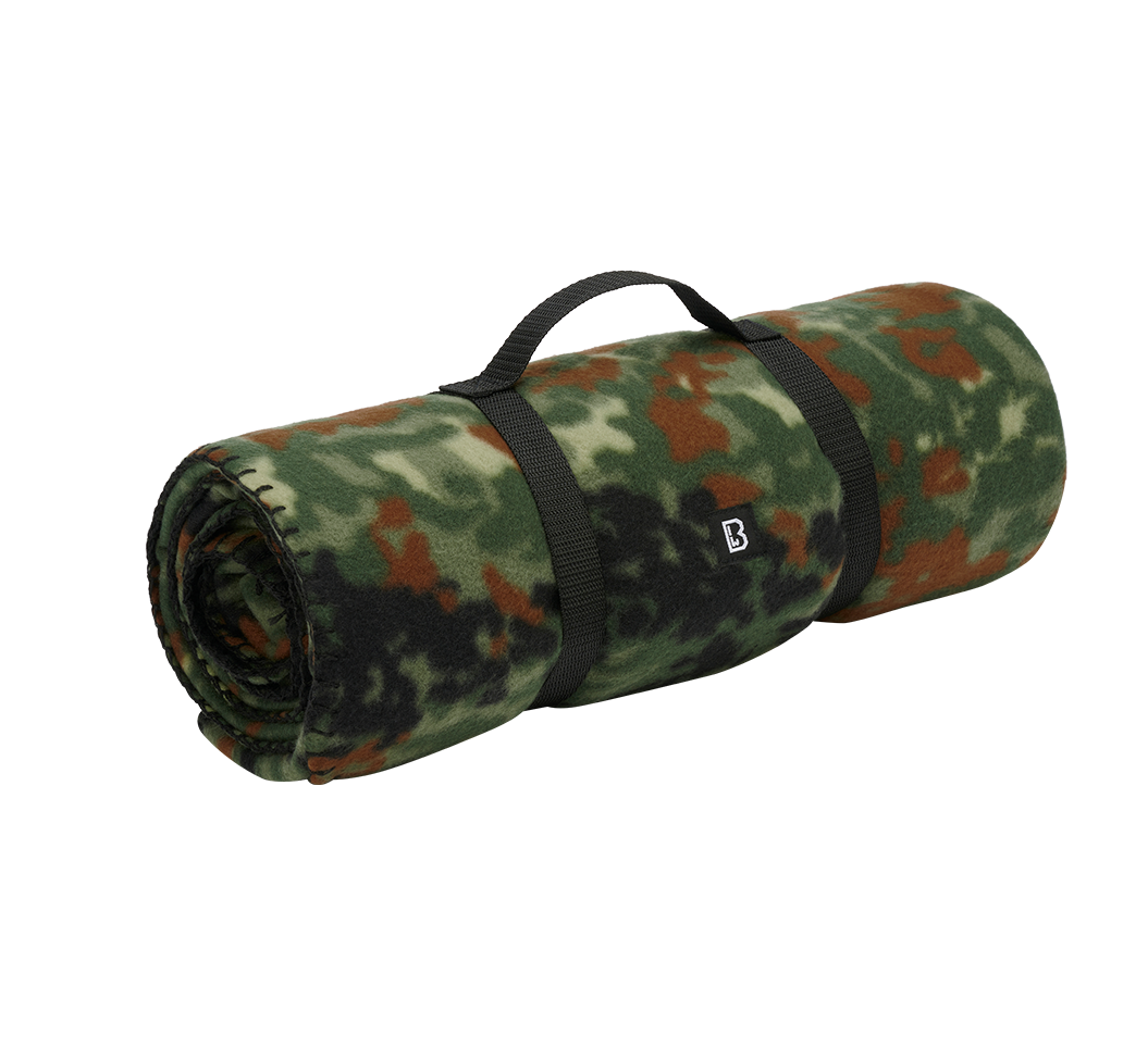 Coperta in Pile Brandit Flecktarn B7017