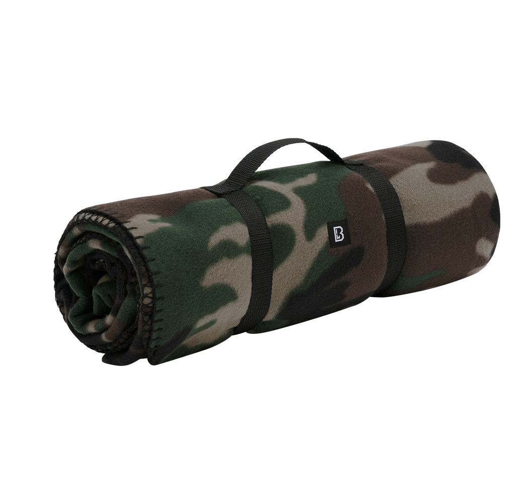 Coperta Brandit In Pile B7017 Flecktarn