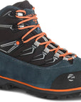 Scarpone Trezeta Aoraki WP Uomo Impermeabile con Suola Vibram BLU/ARANCIO