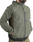 Giacca Masseria Outdoor Trekking 62 Verde/Arancio Fluo