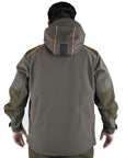 Giacca Masseria Softshell 92 Verde/Arancio Fluo