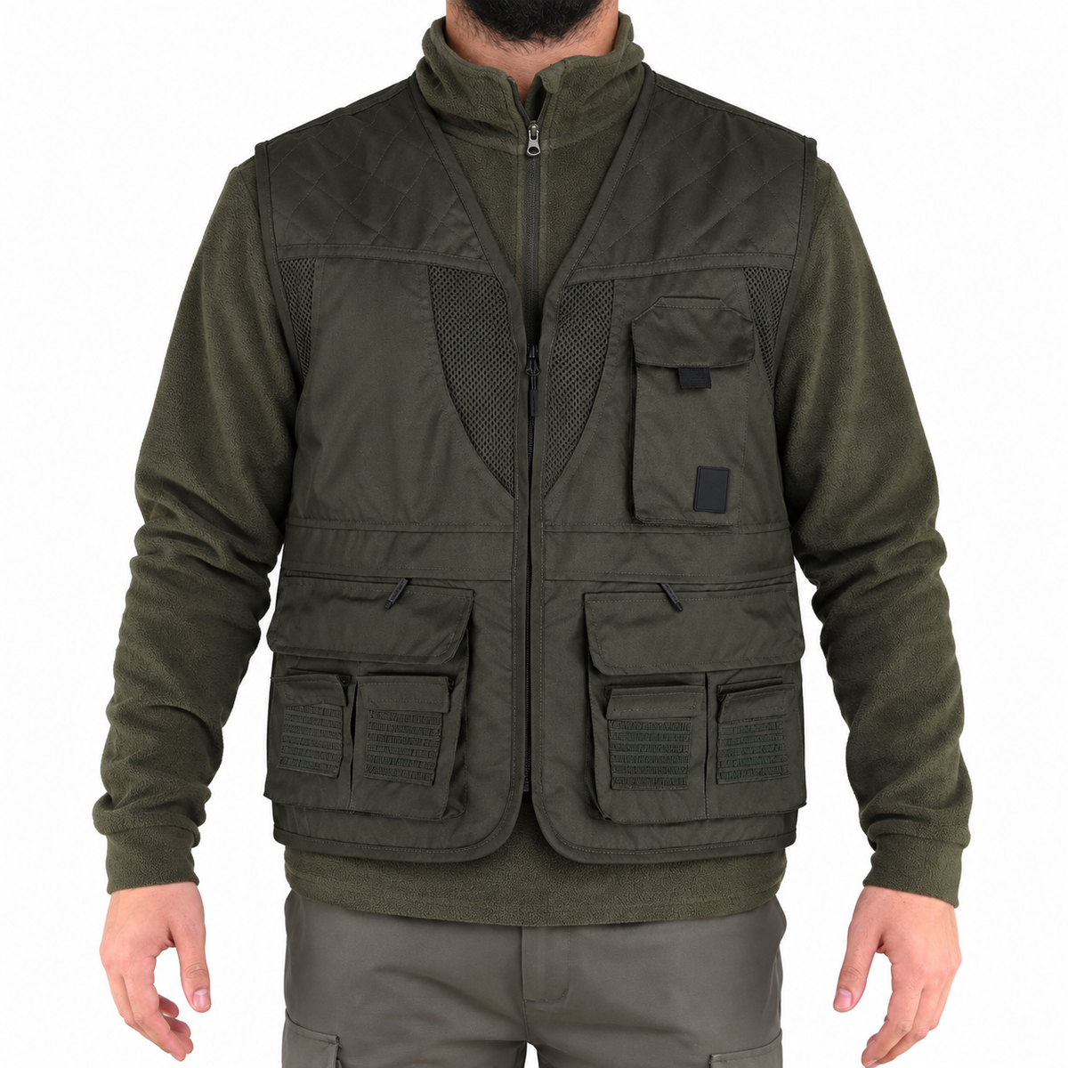 Completo da Caccia Masseria Gilet MV20 + Micropile Vient 1663
