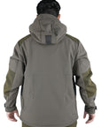 Giacca Masseria Softshell 92 Verde/Arancio Fluo